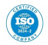 ISO CERTIFIED 3834-2